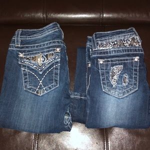Miss Me Jeans Bundle Sz Girls 12 Boot Cut